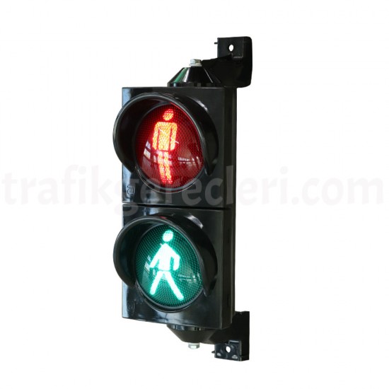 Akıllı Trafik Sistemleri - Ledli Sinyal Verici 100 mm Yaya Kırmızı Yeşil